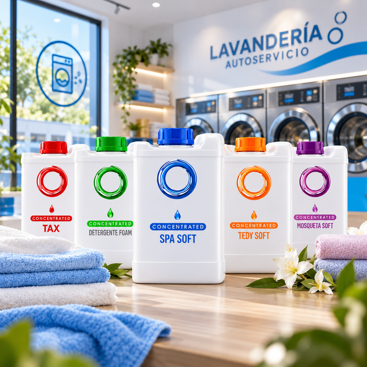 Productos para Lavandería Autoservicio