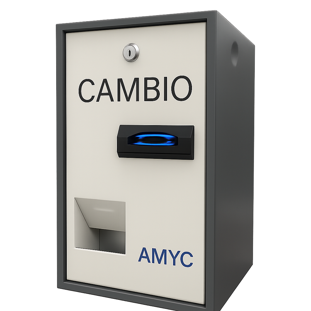MÁQUINAS DE CAMBIO para Lavandería Autoservicio