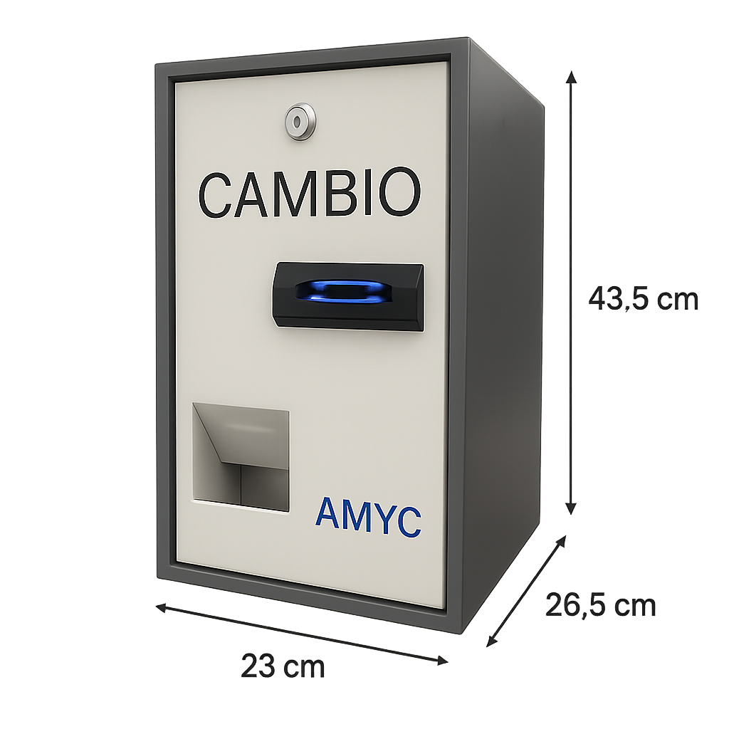 MÁQUINAS DE CAMBIO para Lavandería Autoservicio