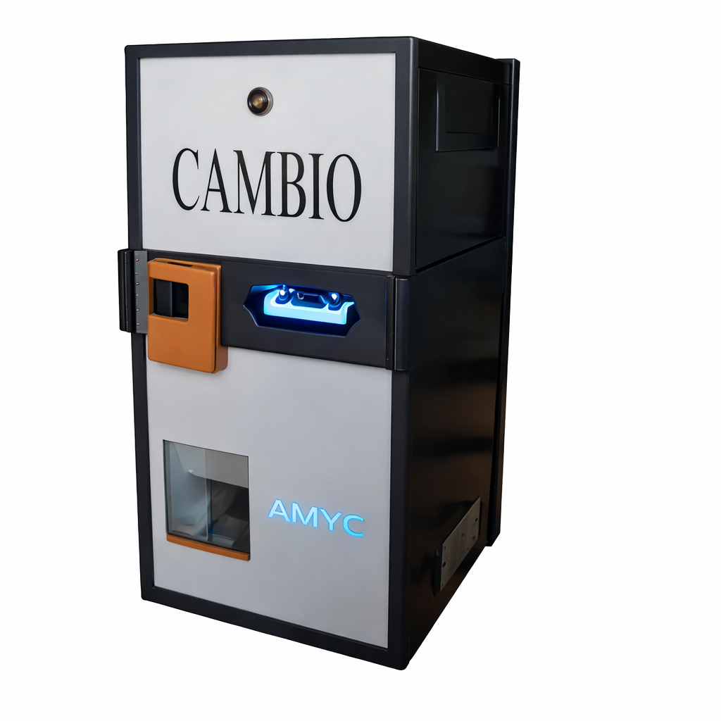 MÁQUINAS DE CAMBIO para Lavandería Autoservicio